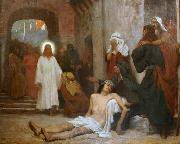 Rodolfo Amoedo Jesus Christ in Capernaum USA oil painting artist
